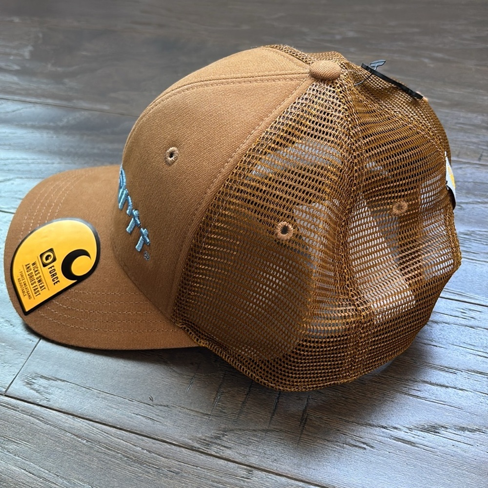 Carhartt Brown Mesh Back Hat - Picture 4 of 10